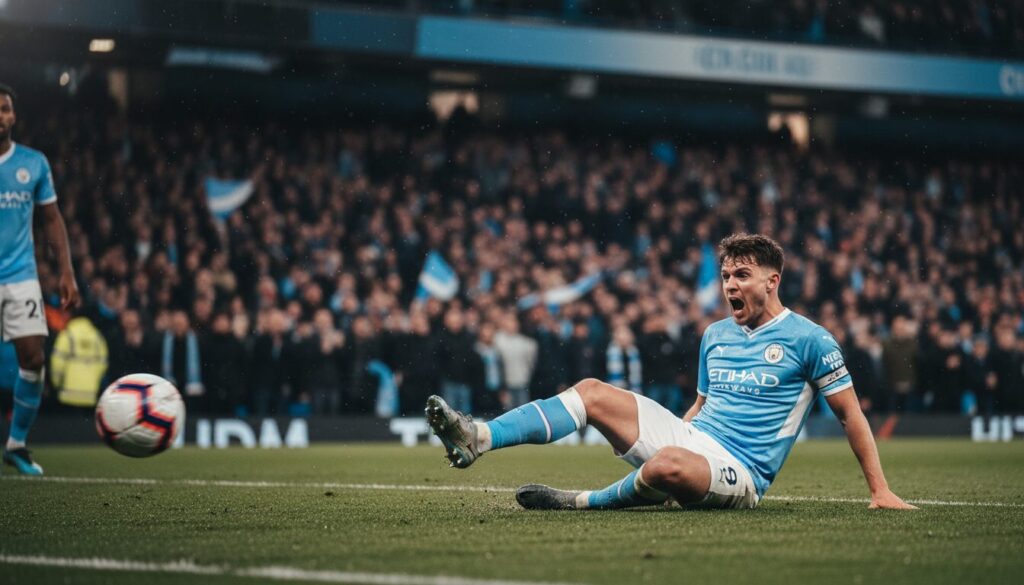 découvrez l'erreur cruciale qui pourrait coûter à manchester city le titre tant convoité de la premier league cette saison.
