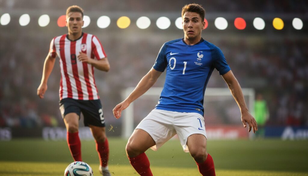 découvrez l'analyse d'une statistique préoccupante qui met en lumière les failles défensives de l'équipe de france lors de leur match amical.
