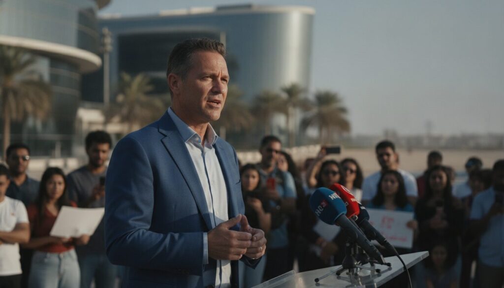 après sa libération, un lanceur d’alerte du mondial 2022 au qatar brise le silence et révèle des informations inédites sur les coulisses de l'événement.