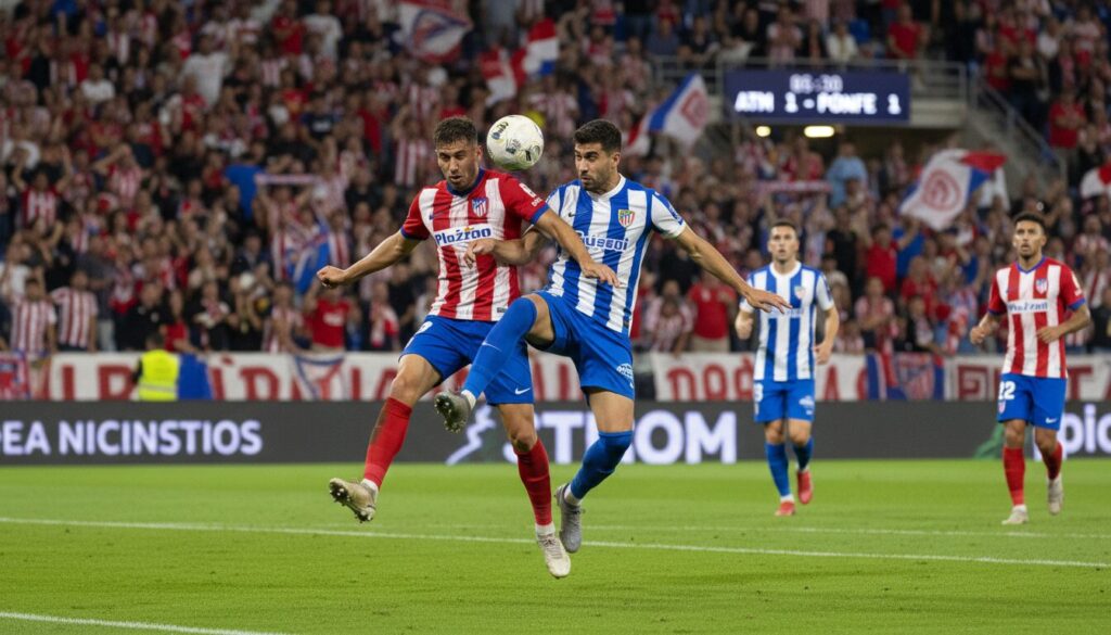 suivez en direct le match crucial entre atlético madrileño et ponferradina, une confrontation intense pour la montée en segunda lors de cette phase décisive d’accession.
