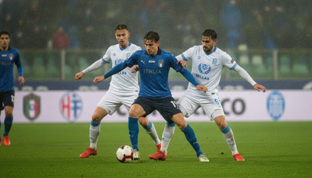 découvrez le calendrier du jour avec le match passionnant entre l'italie de baldini et la grèce, ainsi que la confrontation locale entre ascoli et brescia en serie c.