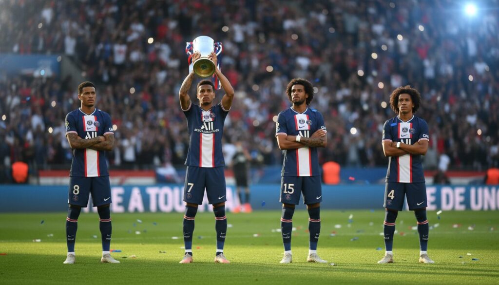 découvrez pourquoi le psg, malgré son statut de champion en titre, rencontre des difficultés dans ses célébrations et n'est pas à la hauteur sur la piste.