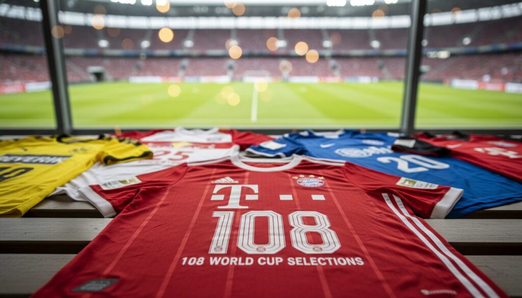 découvrez comment le bayern munich s'impose comme le club allemand leader avec cinq divisions et 108 sélections en coupe du monde, surpassant tous ses concurrents nationaux.