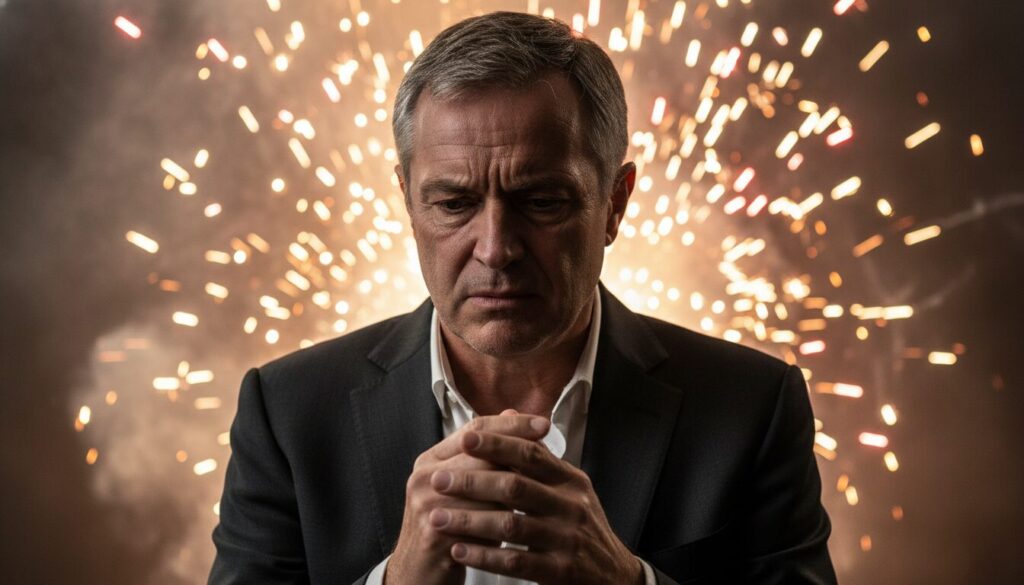 hellmann critique vivement la colère suscitée par les pyrotechnies, estimant que la confiance dans les accords est brisée, et dresse un bilan sévère d'une saison jugée précaire.