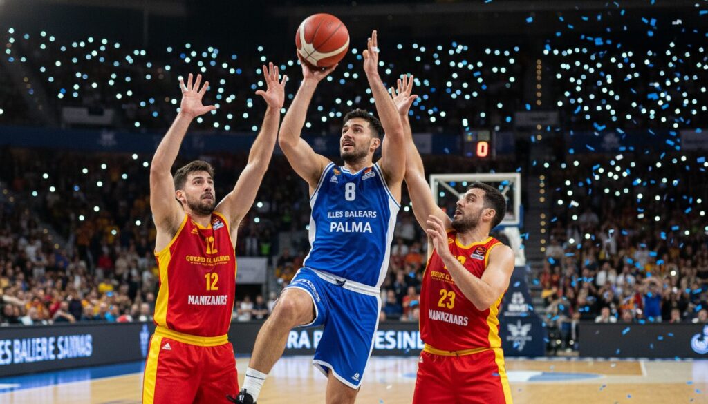 illes balears palma se qualifie pour les demi-finales après avoir éliminé quesos el hidalgo manzanares dans un match intense et décisif.