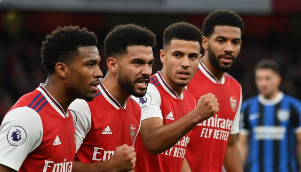 découvrez la réaction virulente des joueurs d'arsenal face aux provocations des clubs anglais rivaux dans 'la jalousie déborde'.