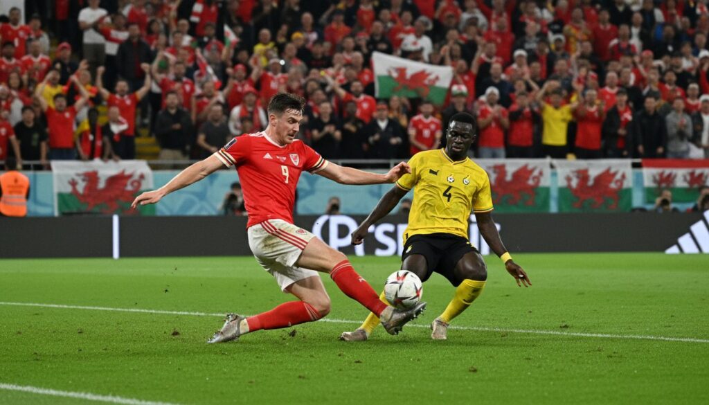 revivez le match intense entre le pays de galles et le ghana, où le pays de galles a réussi à sauver un précieux nul dans une rencontre pleine de suspense et d'émotions.
