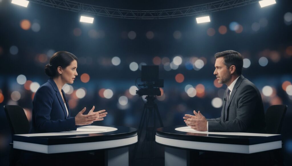 découvrez un récit captivant qui explore un débat imaginaire, riche en idées et en dialogues fascinants, jamais tenu dans la réalité.