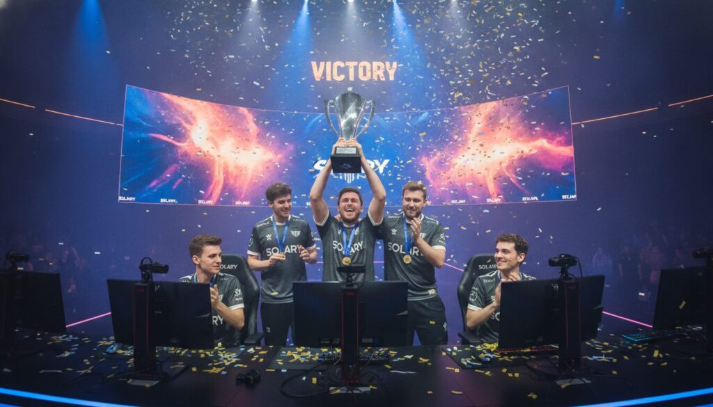 solary confirme son statut de leader en lfl en remportant une nouvelle victoire dans league of legends, consolidant ainsi son règne au sommet de l'esport français.