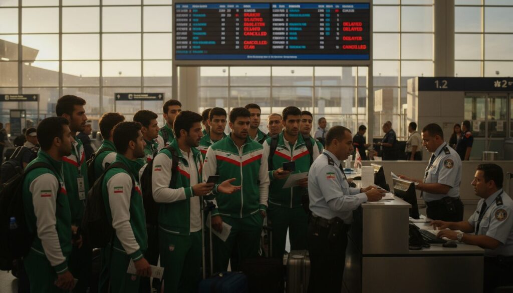 découvrez les défis intenses de l'équipe iranienne de football au mondial, confrontée à des refus de visas et des contraintes de dernière minute, dans une course contre la montre aux états-unis.