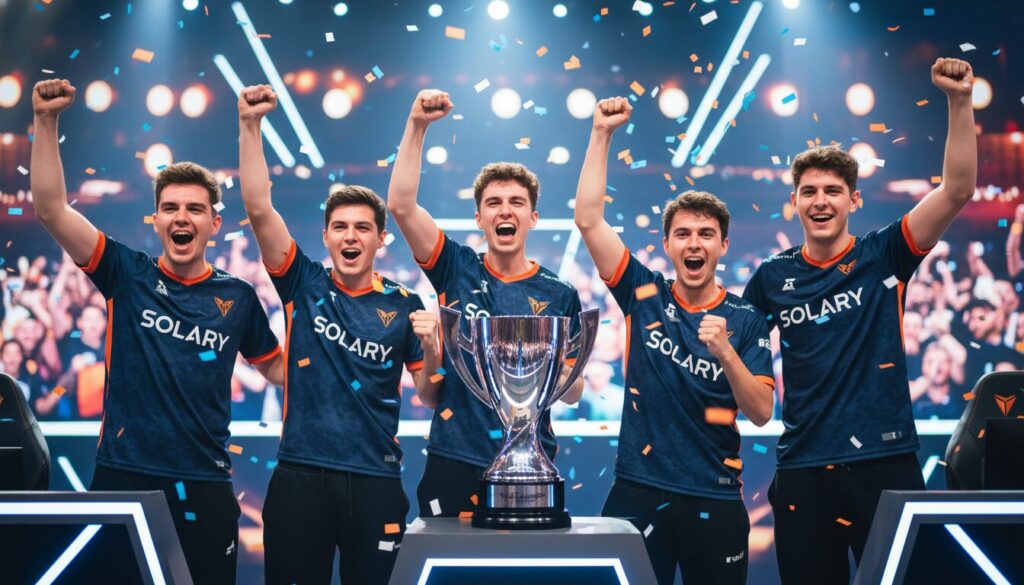 solary remporte une nouvelle fois le championnat de france de league of legends, confirmant sa position de leader sur la scène e-sportive nationale.