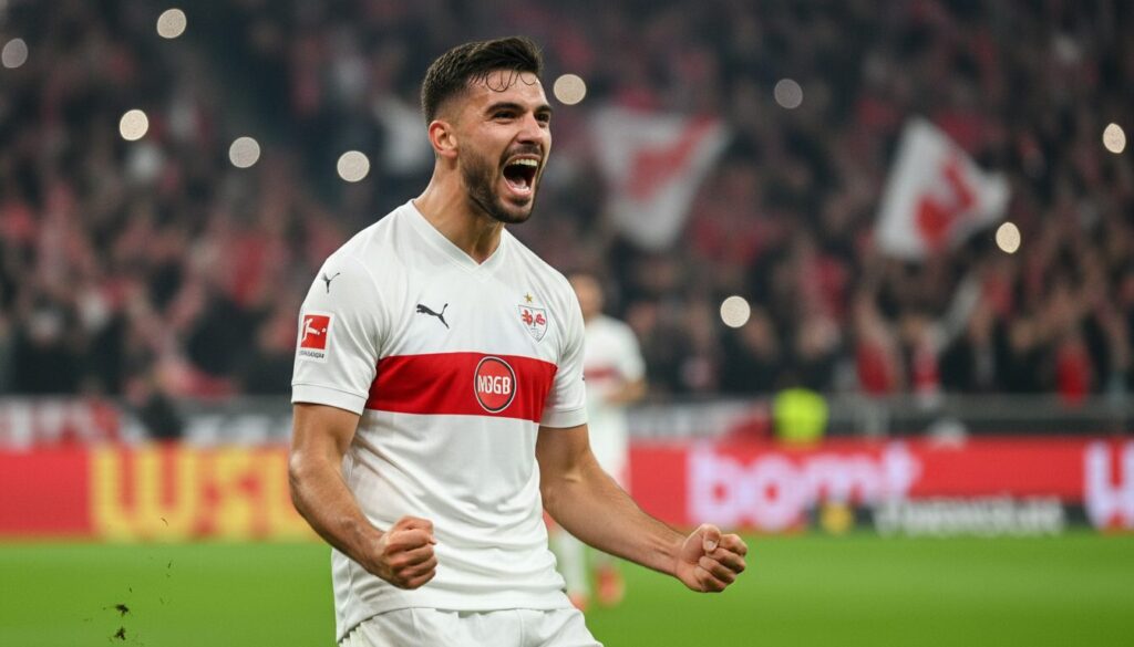 découvrez comment undav a débuté son aventure au vfb avec un doublé à cologne, dans un classique de la bundesliga raconté par kicker.