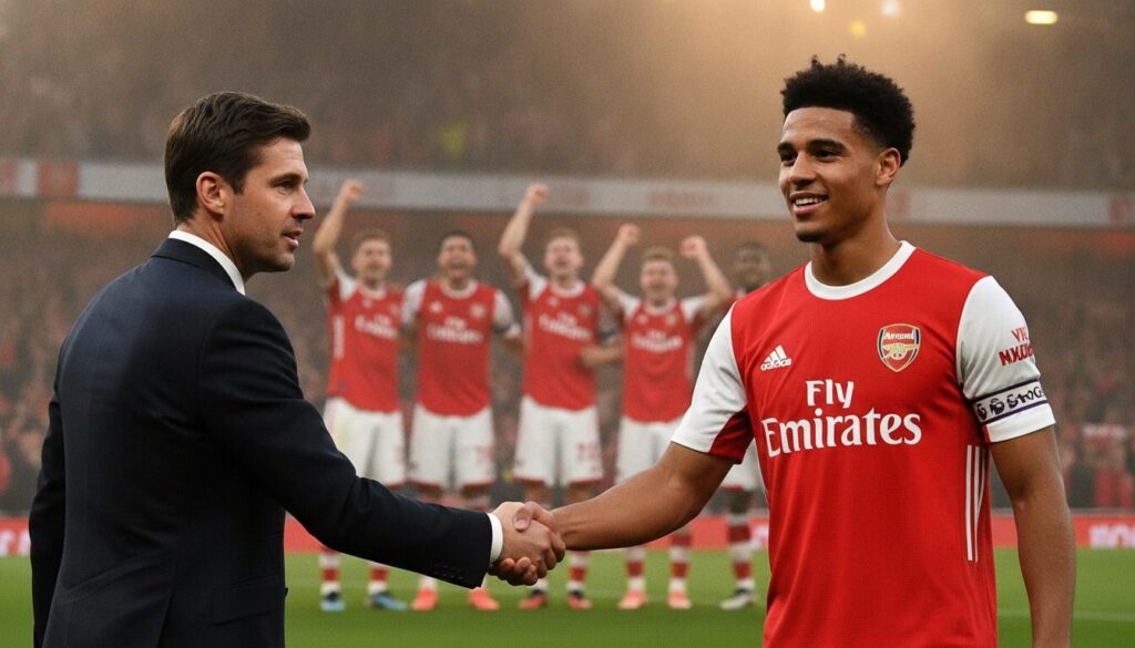 arsenal réagit rapidement après la défaite contre rogers en signant un joueur de premier choix gratuitement pour renforcer l'équipe.