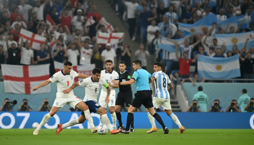 découvrez les tensions et violences historiques entre l'angleterre et l'argentine en coupe du monde, ainsi que leur quête persistante de réconciliation sur le terrain et en dehors.