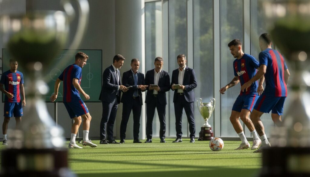 découvrez comment le fc barcelone prépare un mercato crucial pour renforcer son équipe, consolider sa domination en liga et viser la victoire en ligue des champions.