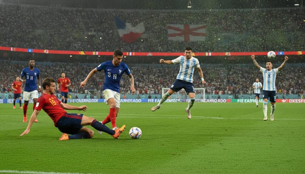 découvrez comment la france, l'espagne, l'angleterre et l'argentine forment un dernier carré de coupe du monde alliant spectacle et logique, pour des matchs intenses et passionnants.