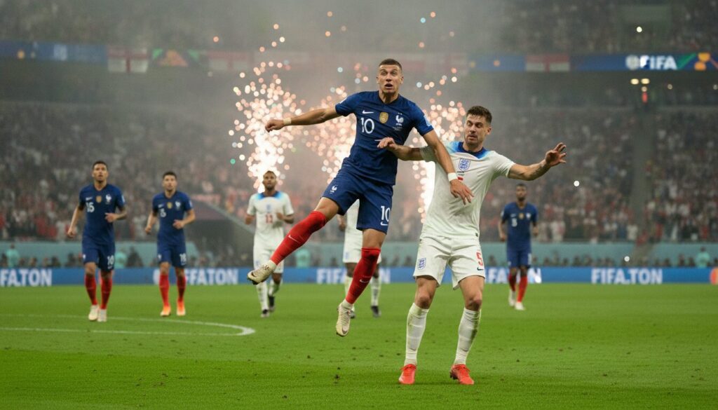 suivez en direct le match france vs angleterre avec les scores, mises à jour en temps réel et statistiques détaillées de la coupe du monde fifa. ne manquez rien de cette rencontre passionnante !