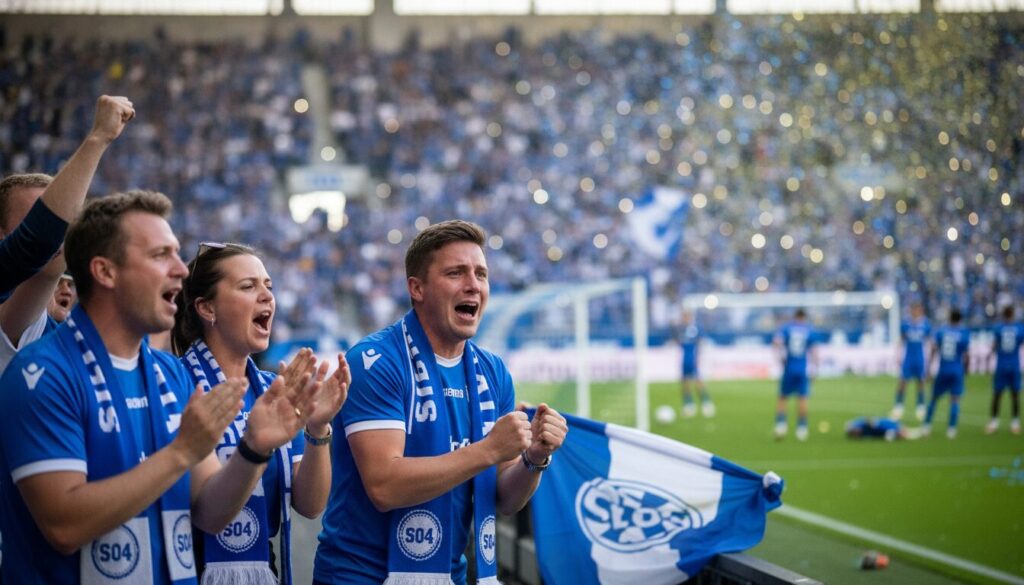 découvrez comment des milliers de fans ont transformé l'entraînement du schalke en un événement inoubliable, témoignant de leur passion et de leur soutien indéfectible.