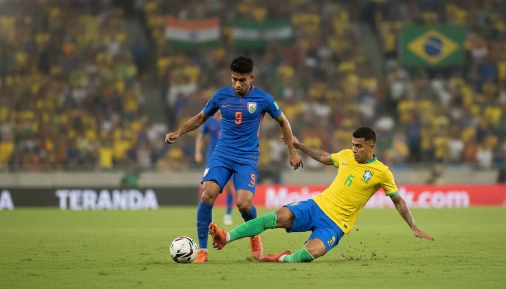 découvrez le match amical excitant entre l’inde et le brésil, promettant un spectacle sportif riche en émotions et en talents.