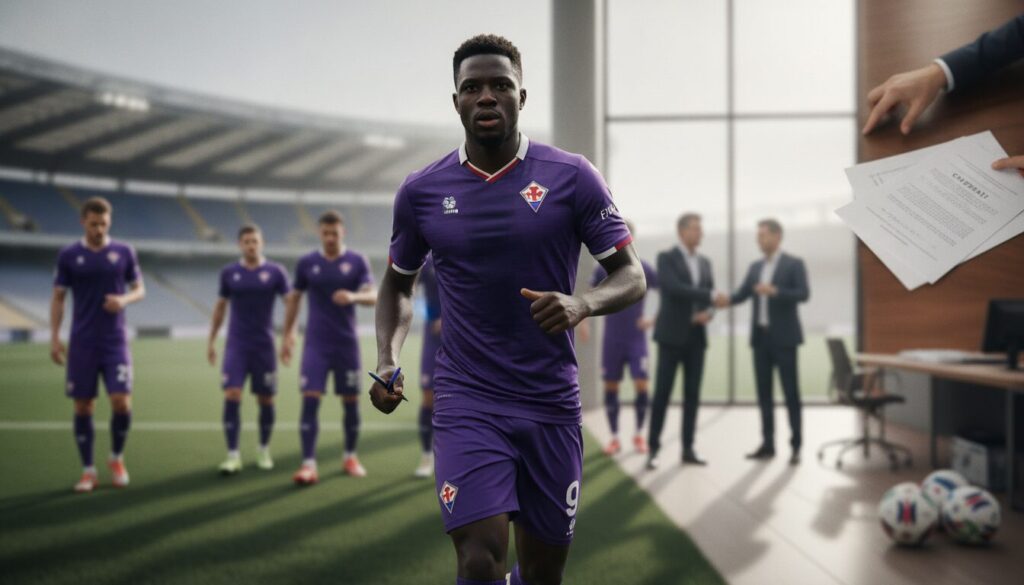 la fiorentina accélère son marché des transferts en finalisant l'arrivée d’oulaï, renforçant ainsi son effectif pour la saison à venir.
