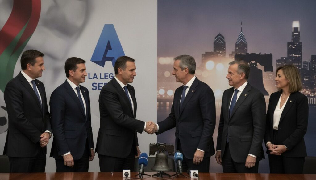 la lega calcio serie a et philadelphia annoncent officiellement la prolongation de leur partenariat, renforçant leur collaboration pour les saisons à venir.