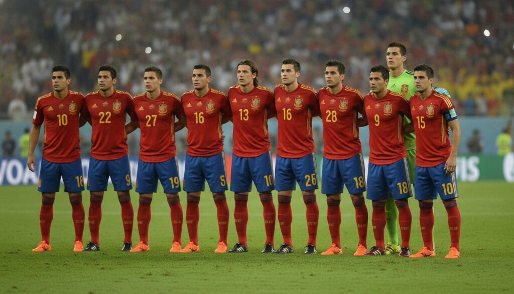 découvrez comment la roja a construit une défense légendaire en ne concédant qu'un seul but lors de la coupe du monde, une muraille historique du football espagnol.