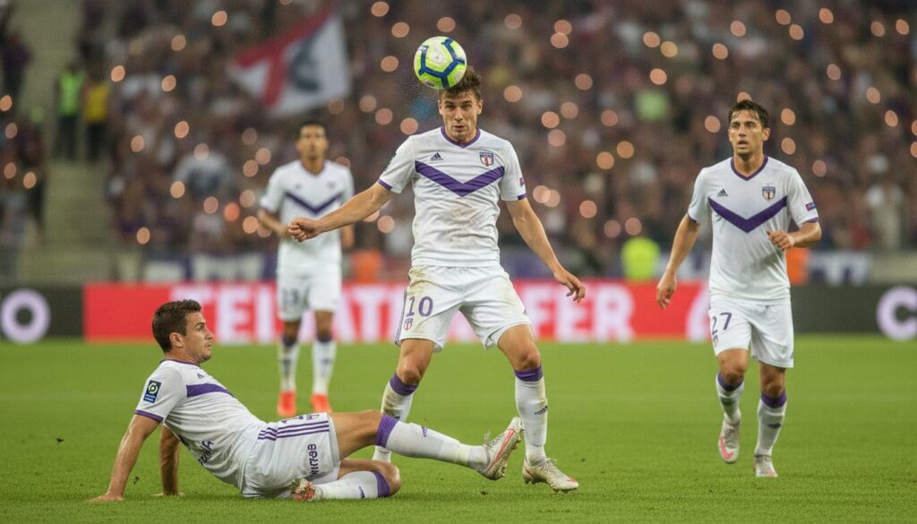 suivez le match amical d'aujourd'hui contre toulouse, une occasion idéale pour les joueurs moins utilisés de montrer leur talent et gagner du temps de jeu.