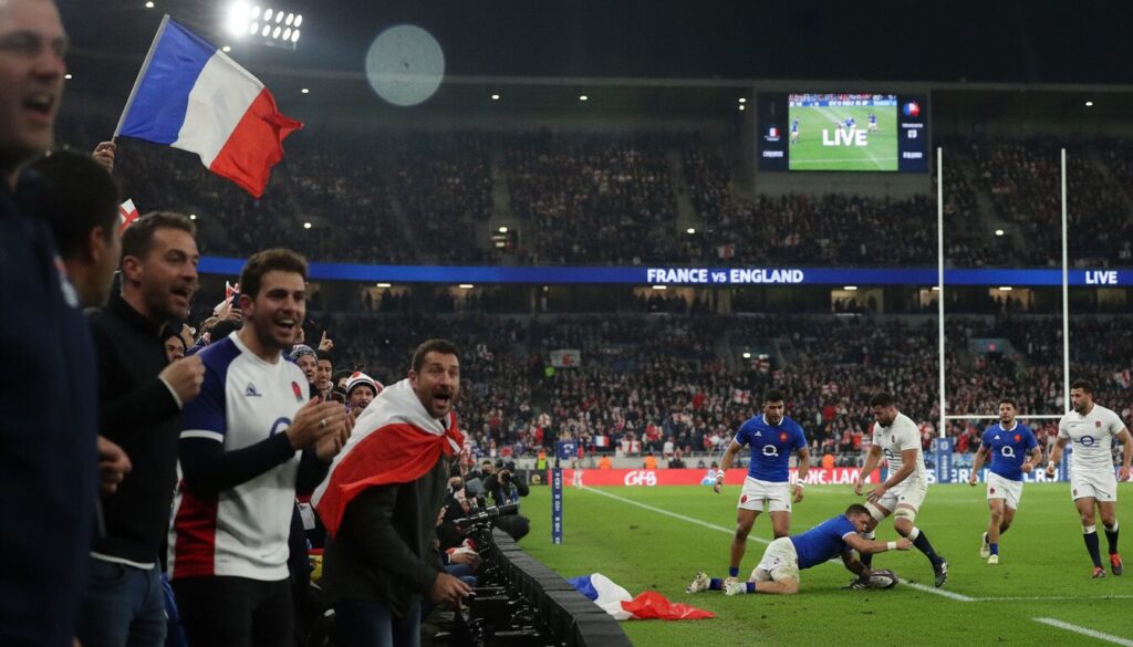 suivez en direct et en temps réel le match france-angleterre avec nos commentaires, statistiques et moments forts pour ne rien manquer de ce choc sportif passionnant.