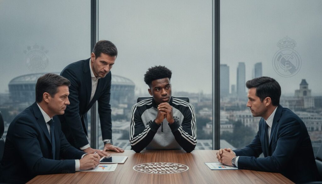 suivez le mercato : le bayern munich garde michael olise malgré l'intérêt du real madrid pour le jeune talent.