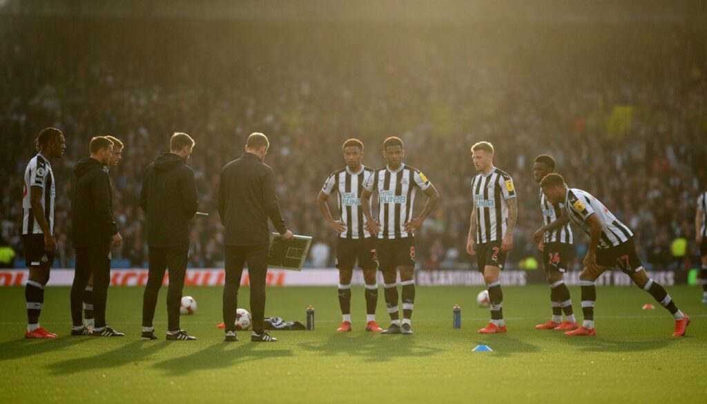 newcastle se prépare intensément avec un coup de pouce majeur avant son affrontement crucial contre gateshead.