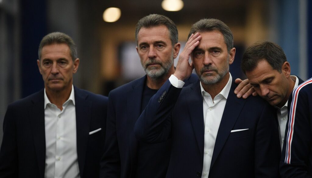les vétérans de l’équipe de france tempèrent la déception après l’élimination des bleus en rappelant combien ils restent privilégiés malgré tout.