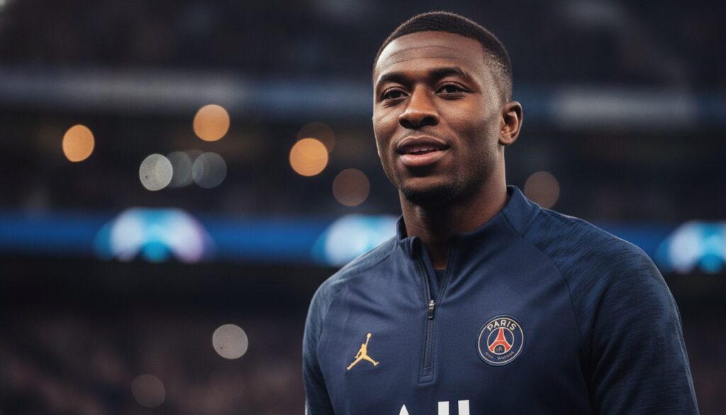manchester city s'intéresse à ibrahim mbaye, joueur du psg, suscitant l'attention des fans et des experts du football.