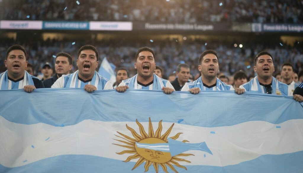 des réclamations émergent suite à l'expulsion des argentins affichant une banderole « les malouines sont argentines » lors d'un match de premier league, suscitant des débats sur les enjeux politiques et sportifs.