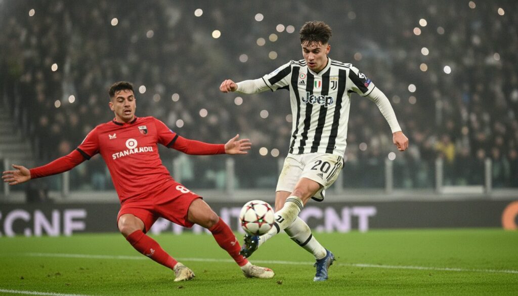 découvrez les notes des joueurs après le match standard liège-juventus : miretti brille avec un but et un solide 7, tandis qu'adzic déçoit avec une note de 5 en jouant à un mauvais poste.
