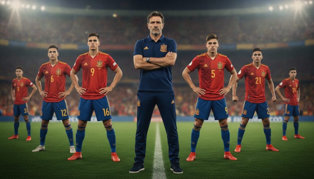 découvrez comment un sélectionneur exigeant et un groupe solide de jeunes talents positionnent l’espagne pour régner sur le football mondial.