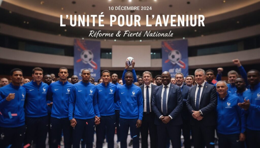 découvrez comment le parlement a validé la grande réforme du football français avec l'appel à l'unité « unissons-nous enfin », une étape majeure pour le futur du sport en france.