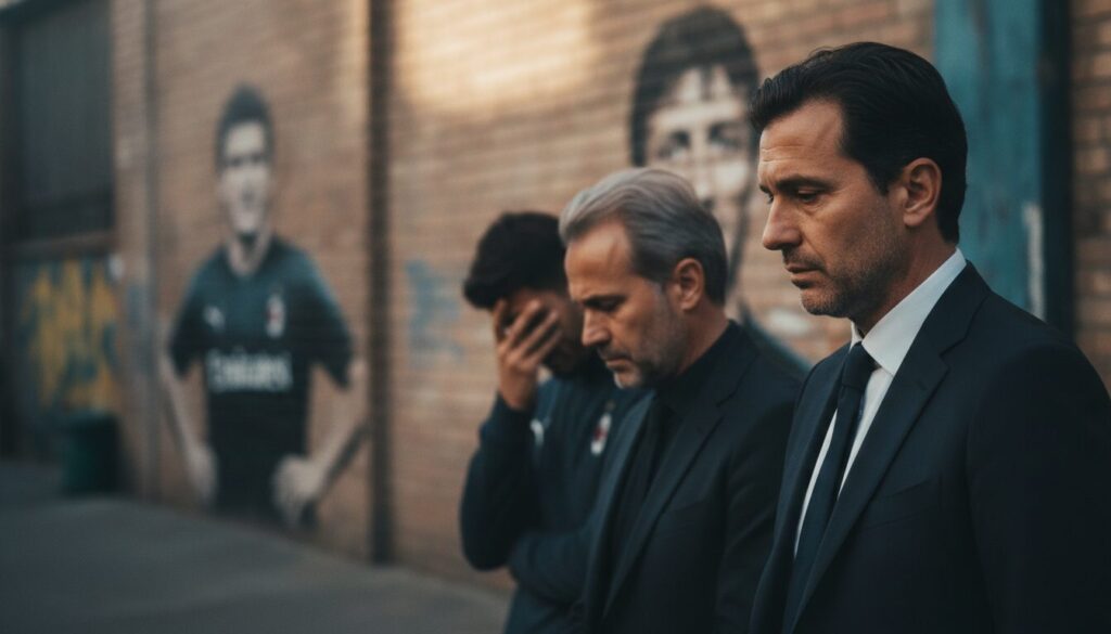 amorim et le milan confrontés aux murales de baresi à perth : gabbia partage ses regrets de ne pas pouvoir assister aux funérailles.