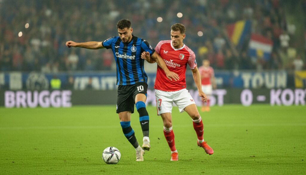 découvrez notre analyse détaillée et pronostic du match entre club bruges et courtrai prévu le 7 août 2026 en jupiler pro league. préparez-vous pour cette rencontre incontournable !
