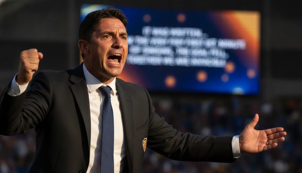 découvrez l'interview d'antonio hidalgo : un récit inspirant où le coach évoque l'instant décisif du premier but dès la première minute de chant et souligne la force de l'unité de son équipe, invincible ensemble.