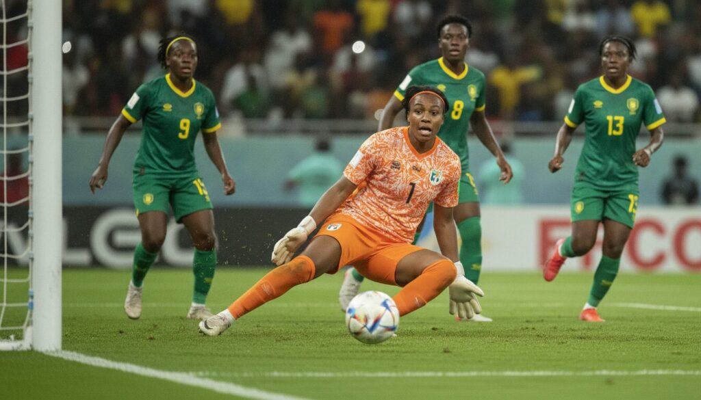 découvrez les deux erreurs surprenantes de la gardienne ivoirienne lors de la can féminine 2026 qui ont bouleversé le déroulement du match et marqué les esprits.