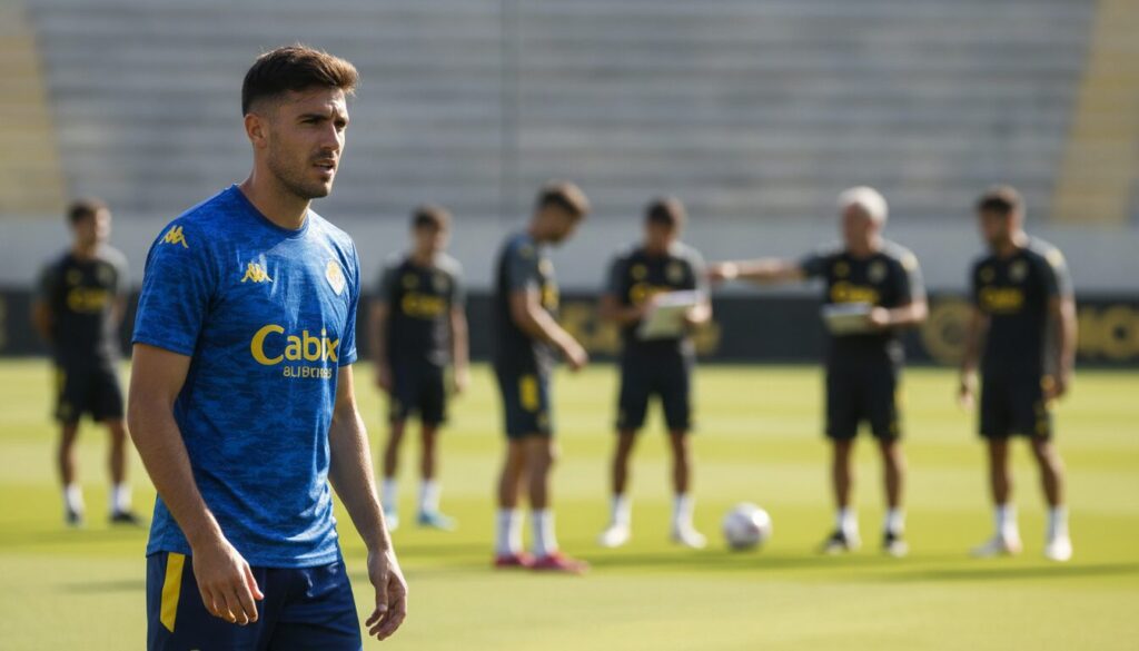 christian gutiérrez est sur le point d'être prêté au cádiz, tandis que las palmas prépare déjà un remplaçant interne pour assurer la continuité de l'équipe.