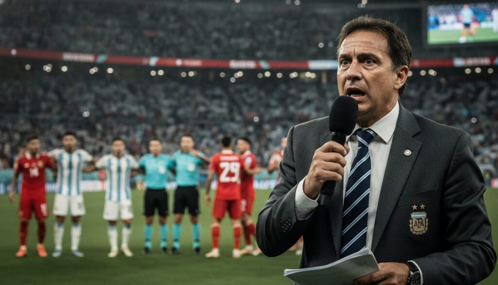 découvrez comment des accusations de manipulation bouleversent la finale de la coupe du monde 2026, avec la fédération argentine qui alerte sur ces controverses majeures.