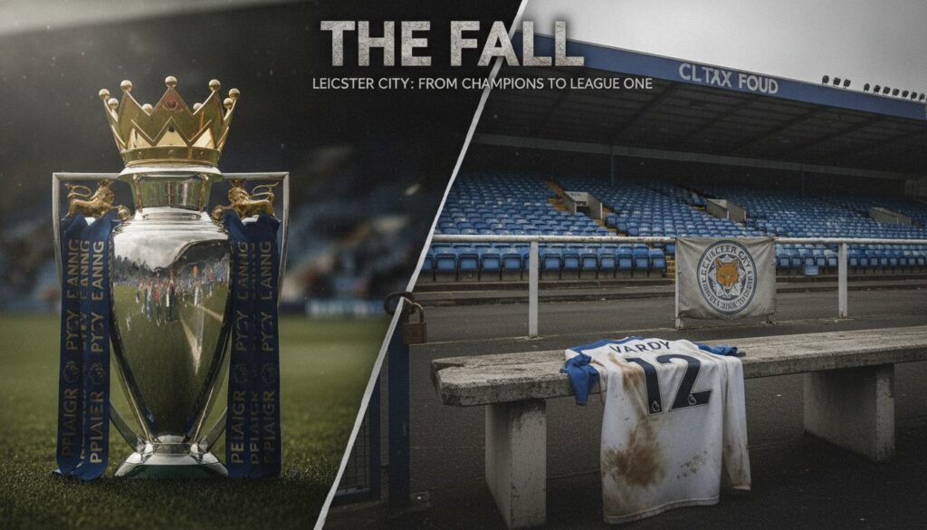 découvrez l'histoire captivante de leicester city, de leurs triomphes éclatants en premier league à leur descente progressive en league one, une saga de gloire et de défis.
