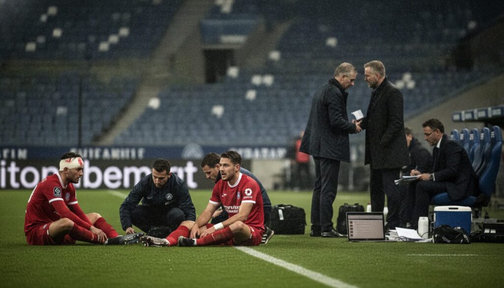 strasbourg fait face à une lourde défaite contre l'om, de nombreuses blessures et un mercato animé : un défi majeur pour relancer sa saison.