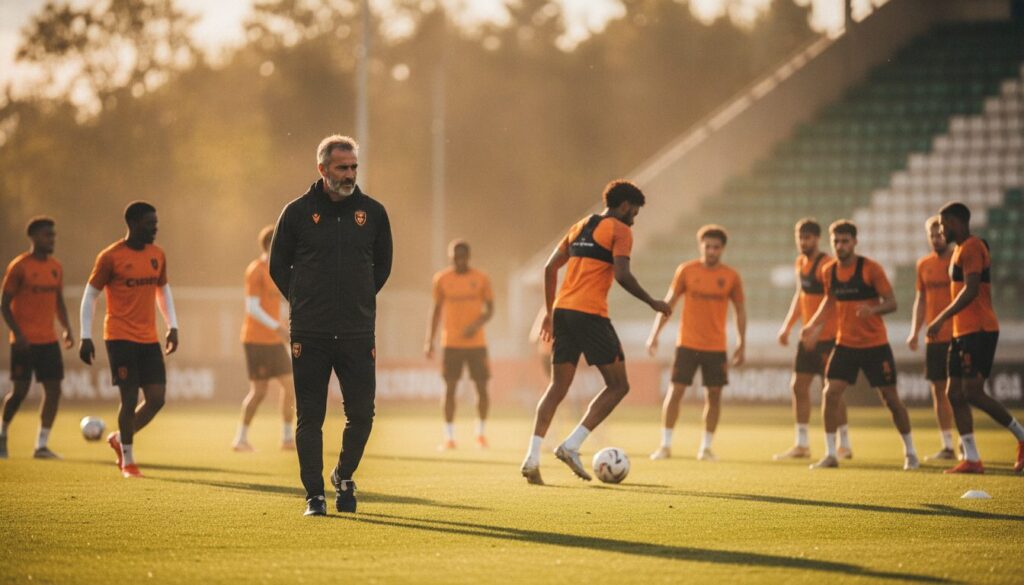 découvrez comment lorient mise sur la continuité avec dujeux, suivant les traces de «panta», tout en renforçant son équipe pour une saison prometteuse.