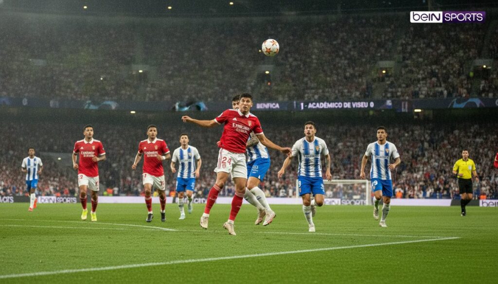 suivez en direct le match de primeira liga portugaise entre benfica et académico de viseu, à ne pas manquer sur bein sports.