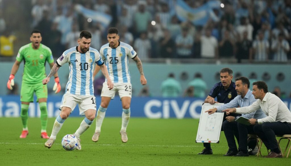 suivez toute l'actualité de l'équipe d'argentine à la coupe du monde 2026 : résultats en direct, profils détaillés des joueurs, analyses tactiques et stratégies de l'encadrement pour une expérience complète du tournoi.
