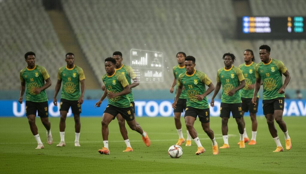 découvrez l'équipe sud-africaine de football pour la coupe du monde 2026 : liste des joueurs sélectionnés, calendrier complet des matchs en direct et résultats à suivre en temps réel.