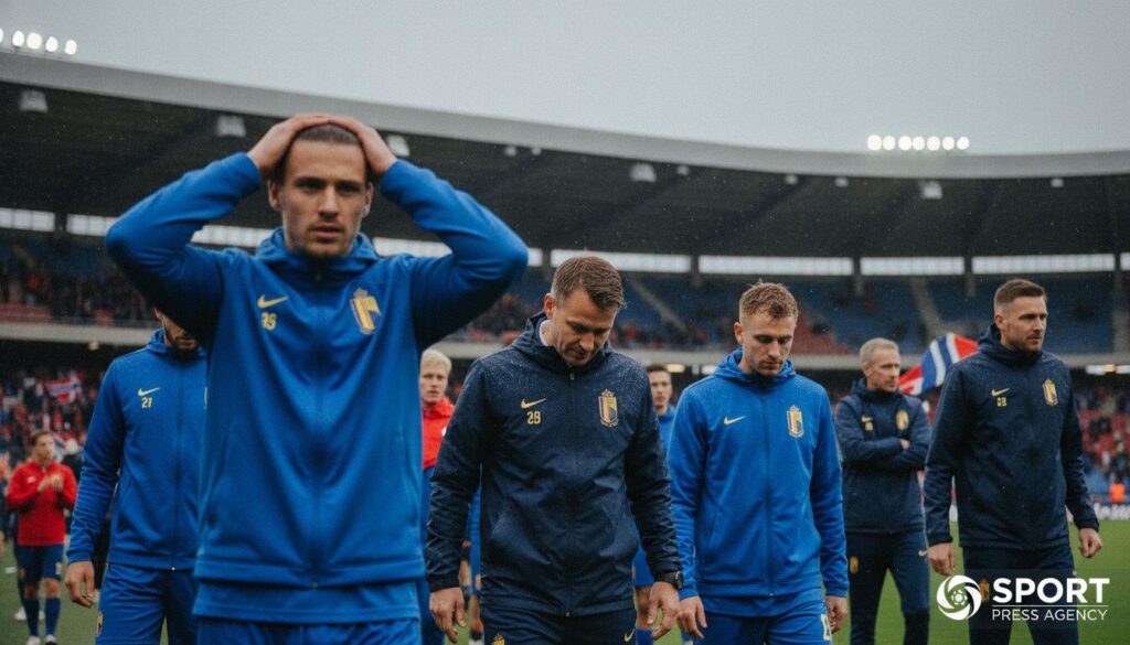 l'union sg, dirigée par david hubert, quitte la norvège avec frustration après avoir manqué la qualification pour la ligue des champions, malgré un combat acharné.