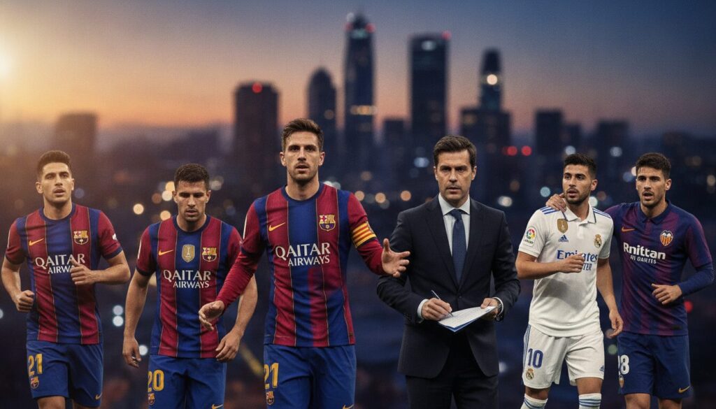 la liga commence en force avec un mercato toujours aussi animé, découvrez toutes les dernières transferts et mouvements des clubs.